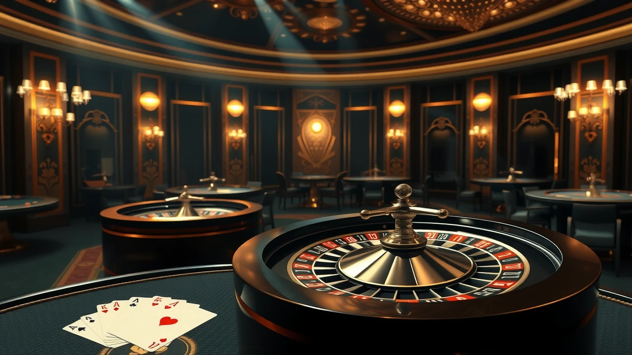 Luxuriöser Casino-Hintergrund